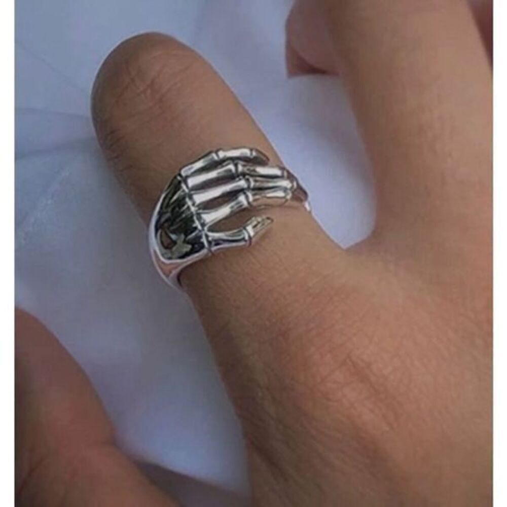 The Skeleton Ring in 925 - Picture 4 of 8